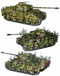 German Late Version Panther Ausf G Medium Tank - SS-Oberscharfuhrer Ernst Barkmann, 424, 4.Kompanie, SS Panzer Regiment 2, 2.SS Panzer Division, Normandy, 1944- SS-Oberscharfuhrer Ernst Barkmann, SS Panzer Regiment 2, 2.SS Panzer Division, Normandy, 1944