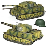 German Tiger I Ausf. E Heavy Tank - Panzer Grenadier Division "Grossdeutschland"