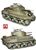 M4A3 Sherman Medium Tank - British 7th Armoured The Desert Rats