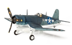 USMC Chance-Vought F4U-1D Corsair Fighter - Sun Setter VMF-114, USS Essex (CV-9), July 1944