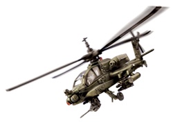 US Army Boeing AH-64A Apache Attack Helicopter - 1st Air Cavalry Division, Kuwait, 1991