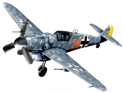 German Messerschmitt Bf 109G-6 Fighter - Red 29, Finland, 1944