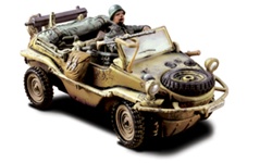 German VW-166 Schwimmwagen - 716.Infanterie Division, France, 1944