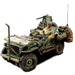 US 1/4-Ton Willys Jeep - 82nd Airborne Division All-American, Normandy, 1944 [D-Day Commemorative Packaging]