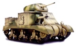 British M3 Grant Medium Tank - Unidentified Unit, North Africa, 1942