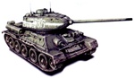 Soviet T-34/85 Medium Tank - Unidentified Unit, Eastern Front, 1944