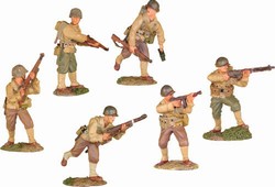 WWII US Infantry 6-Figure Set - Normandy, 1944