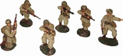 WWII US Airborne 6-Figure Set - Normandy, 1944