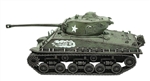 US M4A3E8(76)W Sherman Medium Tank - Lt. Colonel Creighton Abrams, "Thunderbolt VII", 37th Tank Battalion, 4th Armored "Breakthrough" Division, Germany, 1945 (1:72 Scale)