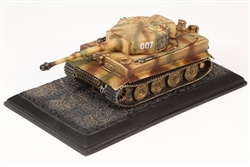 German Late Production Sd. Kfz. 181 PzKpfw VI Tiger I Ausf. E Heavy Tank - SS-Hauptsturmfuhrer Michael Wittmann, "White 007", schwere SS Panzerabteilung 101, Cintheaux, France, August 1944