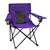 Plain Purple   Elite Folding Chair with Carry Bag    