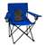 Plain Royal   Elite Folding Chair with Carry Bag