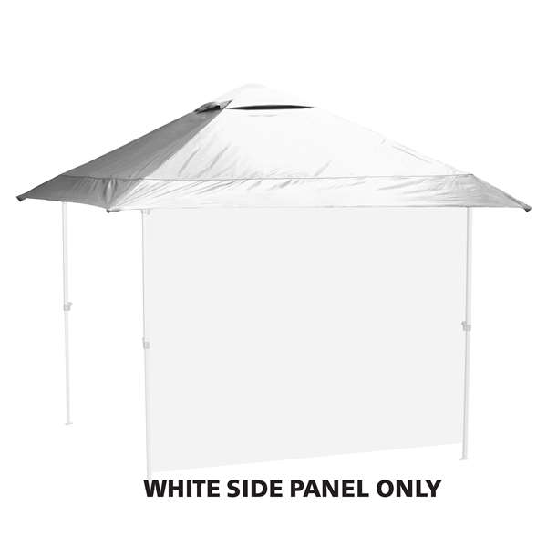 Plain White 9 x 9 Side Panel Canopy Side Wall