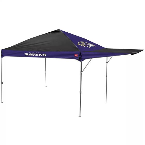 Baltimore Ravens 10 X 10 Canopy with Pop Up Side Wall SAMS NFL BALRAV 10X10 SW CNPY