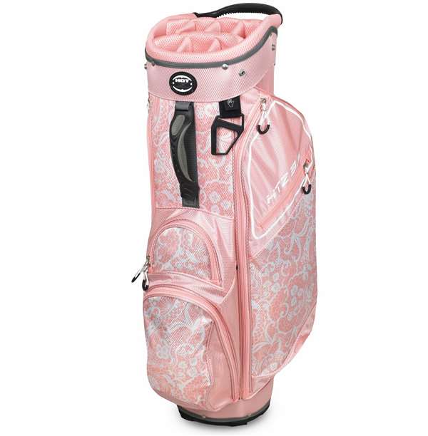 Hot Z Golf - 2020 Ladies Lace 3.5 Cart Golf Bag *Pink*