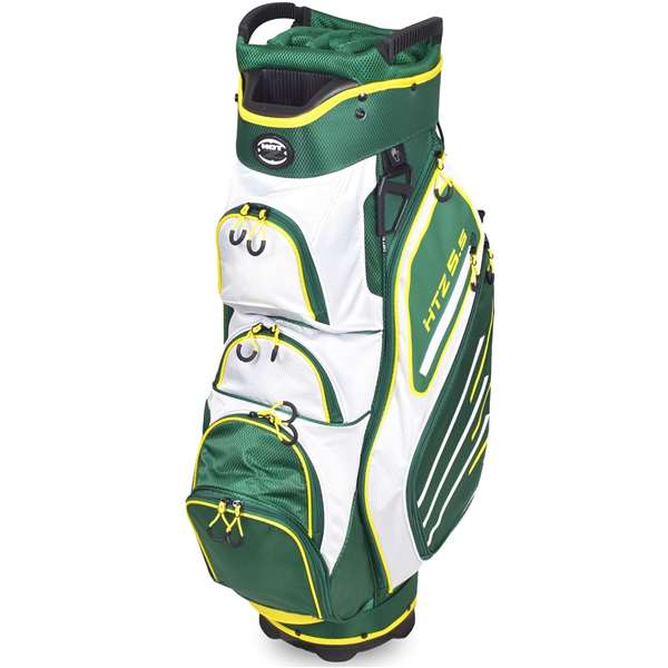 Hot Z Golf - 2020 5.5 Cart Golf Bag *Green/Yellow/White*