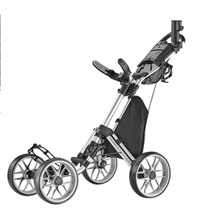 CaddyTek Golf Cruiser One V8 Push Cart Silver 