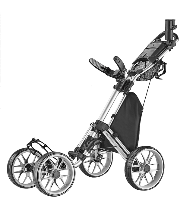 CaddyTek Golf Cruiser One V8 Push Cart Silver 