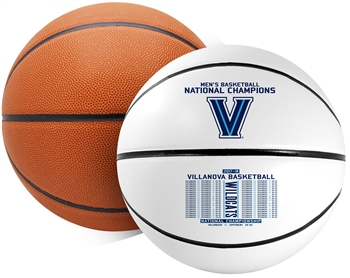 Villanova University Wildcats 2018 NCAA Basketball National Champions Rawlings Basketball - Full Size