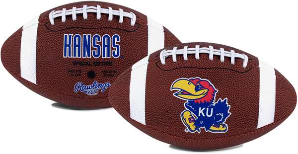 University of Kansas Jayhawks Rawlings Game Time Full Size Football Team Logo