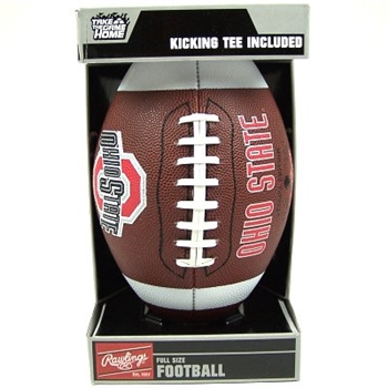 Ohio State University Buckeyes Rawlings Game Time Full Size Football Team Logo