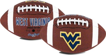 University of West Virginia Mountaineers Rawlings Game Time Full Size Football Team Logo