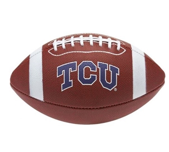 TCU Texas Christian University  Rawlings Game Time Full Size Football Team Logo