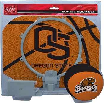 Oregon State University Beavers Slam Dunk Indoor Basketball Hoop Set Over The Door