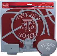 Texas A&M Aggies Slam Dunk Softee Indoor Hoop Set