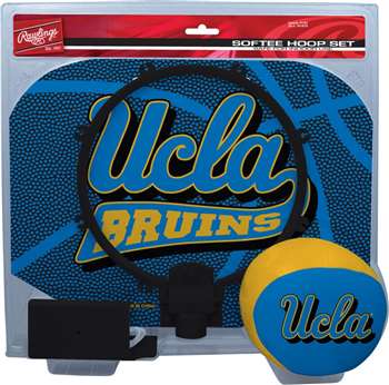 UCLA Bruins Slam Dunk Softee Indoor Hoop Set