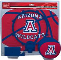 University of Arizona Wildcats Slam Dunk Softee Indoor Hoop Set