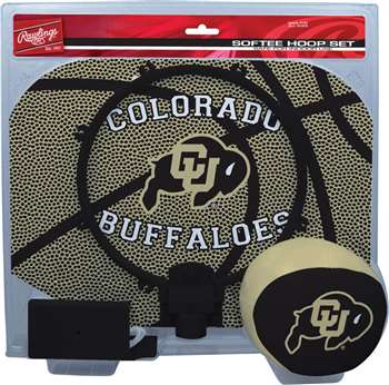 University of Colorado Buffalos Slam Dunk Indoor Basketball Hoop Set Over The Door