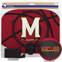University of Maryland Terrapins Slam Dunk Softee Indoor Hoop Set