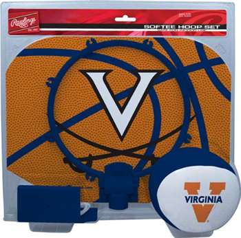 University of Virginia Cavaliers Slam Dunk Indoor Mini Basketball Goal Hoop Game