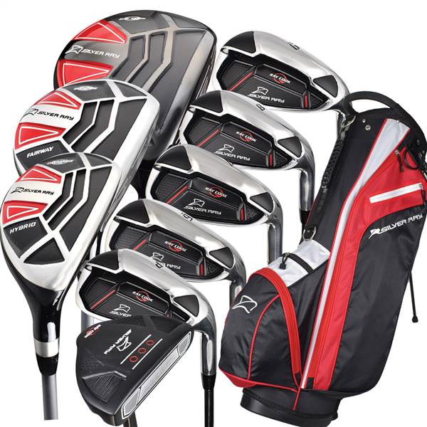 Ray Cook Men's Silver Ray Complete Set W/Bag Graph/Steel   