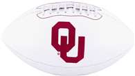 University of Oklahoma  Sooners Signature Series Autograph Full Size Rawlings Football