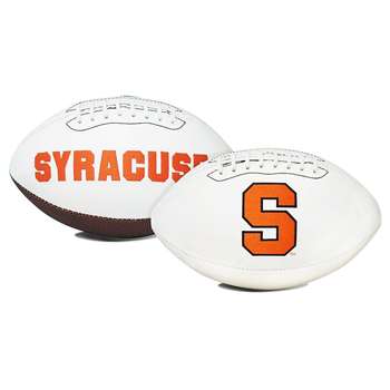 Syracuse University Orange Signature Series Autograph Full Size Rawlings Football