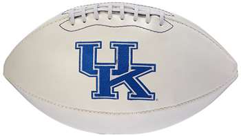 University of Kentucky Wildcats Signature Series Autograph Full Size Rawlings Football