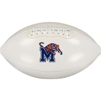 University of Memphis Tigers Signature Series Autograph Full Size Rawlings Football
