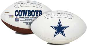 NFL Dallas Cowboys "Signature Series" Football Full Size Football 