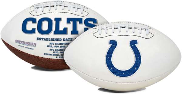 NFL Indianapolis Colts "Signature Series" Football Full Size Football 