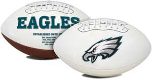 Philadelphia Eagles  Signature Series Full Size Football Autograph