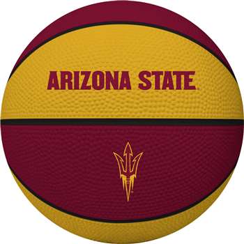 Arizona State University Sun Devils "Alley Oop" Youth-Size Rubber Basketball 
