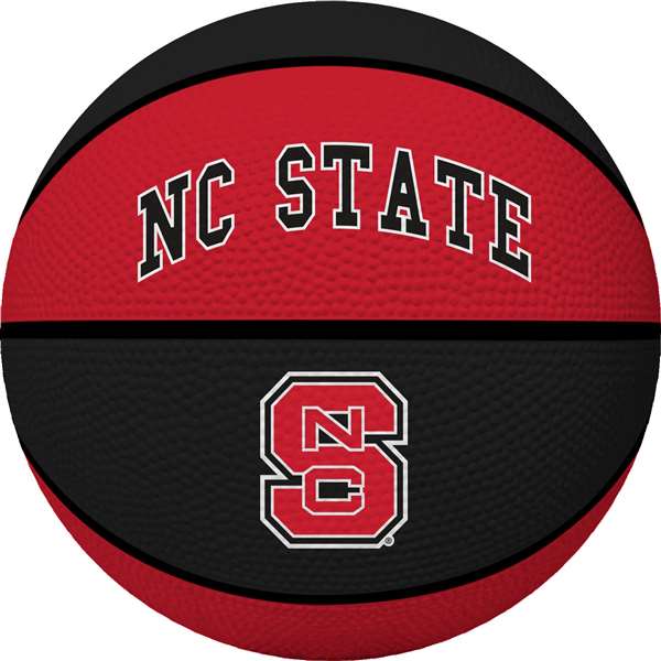 North Carolina State Wolfpack Alley Oop Youth-Size Rubber Basketball