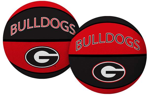 Georgia Bulldogs Alley Oop Youth-Size Rubber Basketball