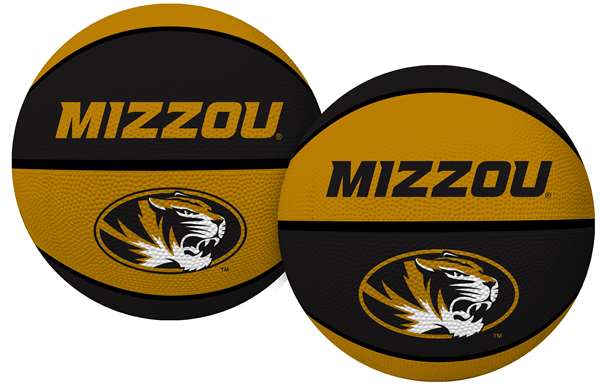 University of Missouri Tigers Alley Oop Youth-Size Rubber Basketball