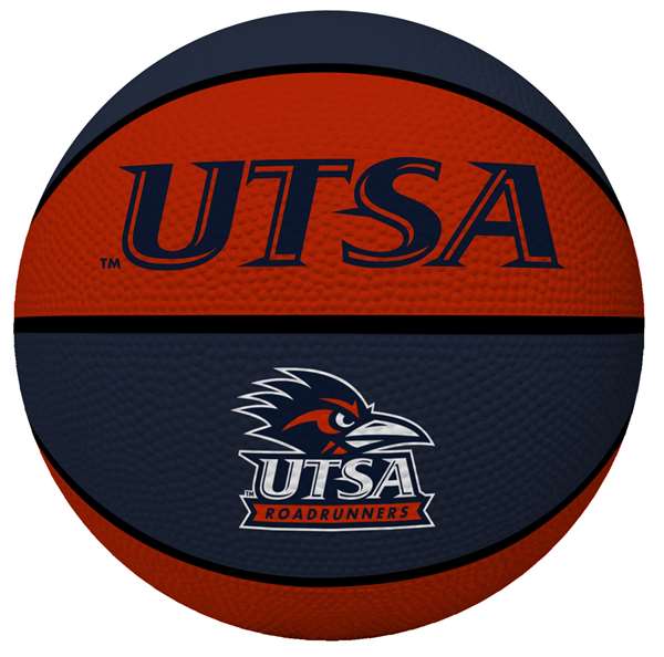 UTSA Road Runners Alley Oop Youth-Size Rubber Basketball