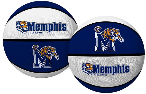 Memphis University Tigers Alley Oop Youth-Size Rubber Basketball