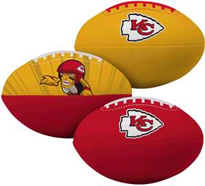 Kansas City Chiefs  3rd Down 3 Ball Softee Mini Football Set