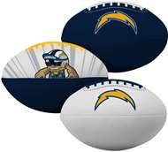 Los Angeles Chargers "Third Down" Softee 3-Football Set   